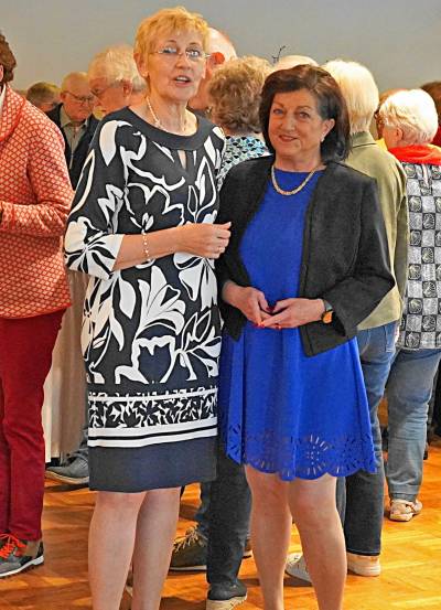 l. Silvia Boye; r. Brigitte Kunze