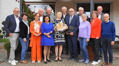 v. links: Dirk Lbbe, Barbara Willenbrink, Lydia Eilhoff, Hans Georg Niesel, Brigitte Kunze, Josef Mller, Silvia Boye, Hans Hoymann, Rainer Hajek, Reinhard Lahrmann, Waltraud Boving, Christa Lamping, Gisbert Ddtmann, Franz-Josef Schumacher.