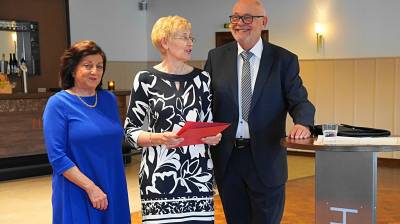 v. links: Brigitte Kunze; Silvia Boye; Rainer Hajek