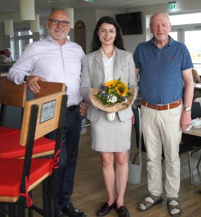 v.l.n.r. Hauke Anders, Anna Frohn, Josef M�ller